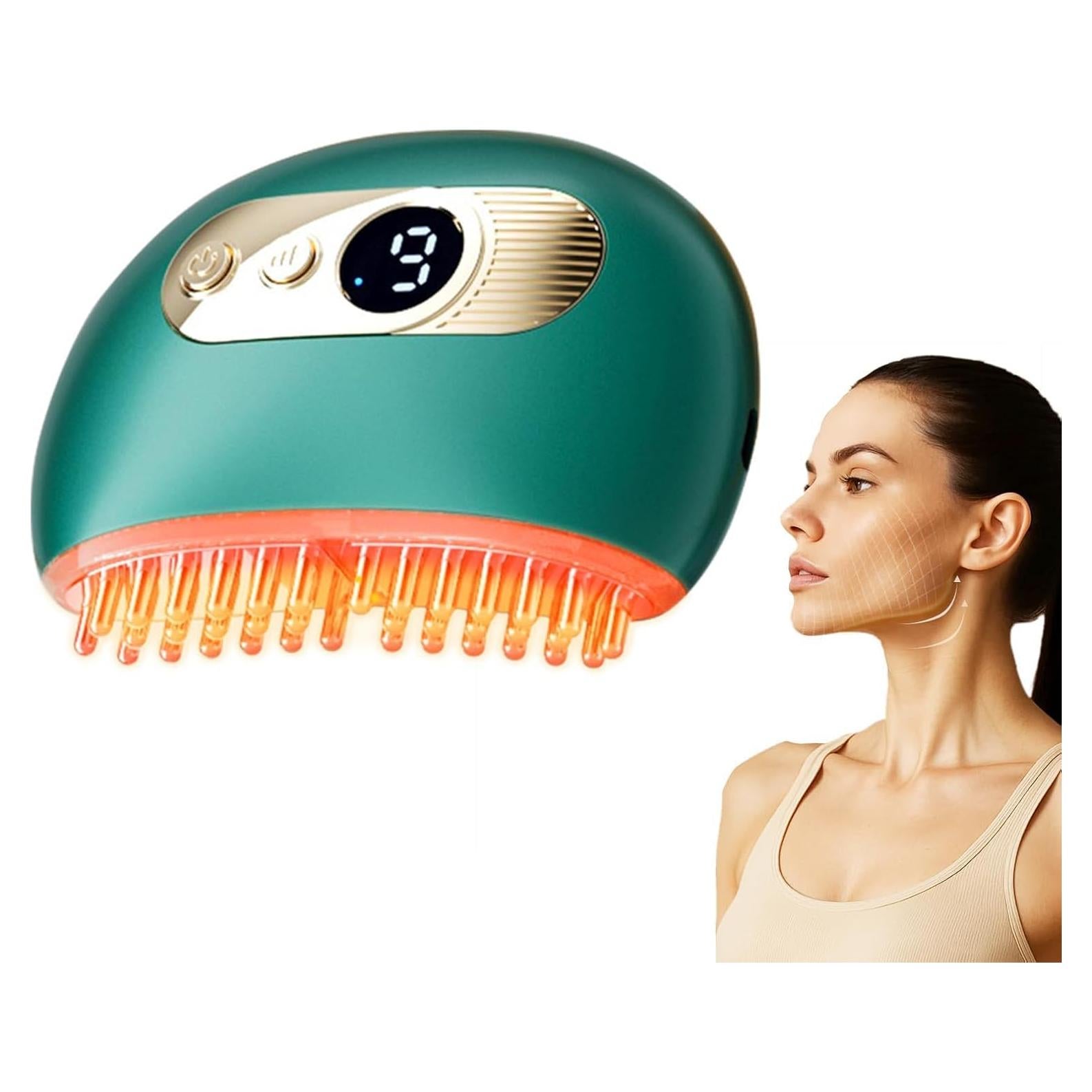 Cepillo Facial Kinbana para Drenaje Linfático - Verde