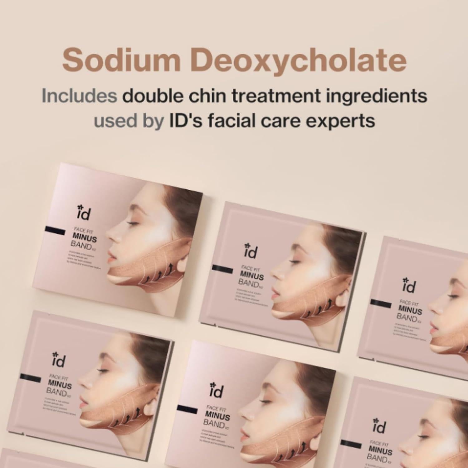 Máscara de Colágeno ID.PLA Minus Band V2 para Doble Mentón
