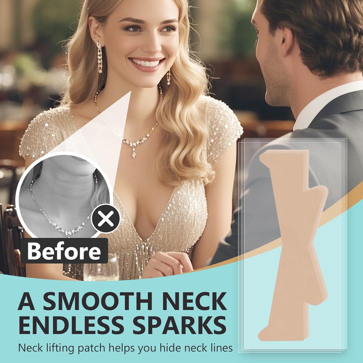 Cinta Levantadora de Cuello TANGDIAABBCC - 20 Piezas Reutilizables