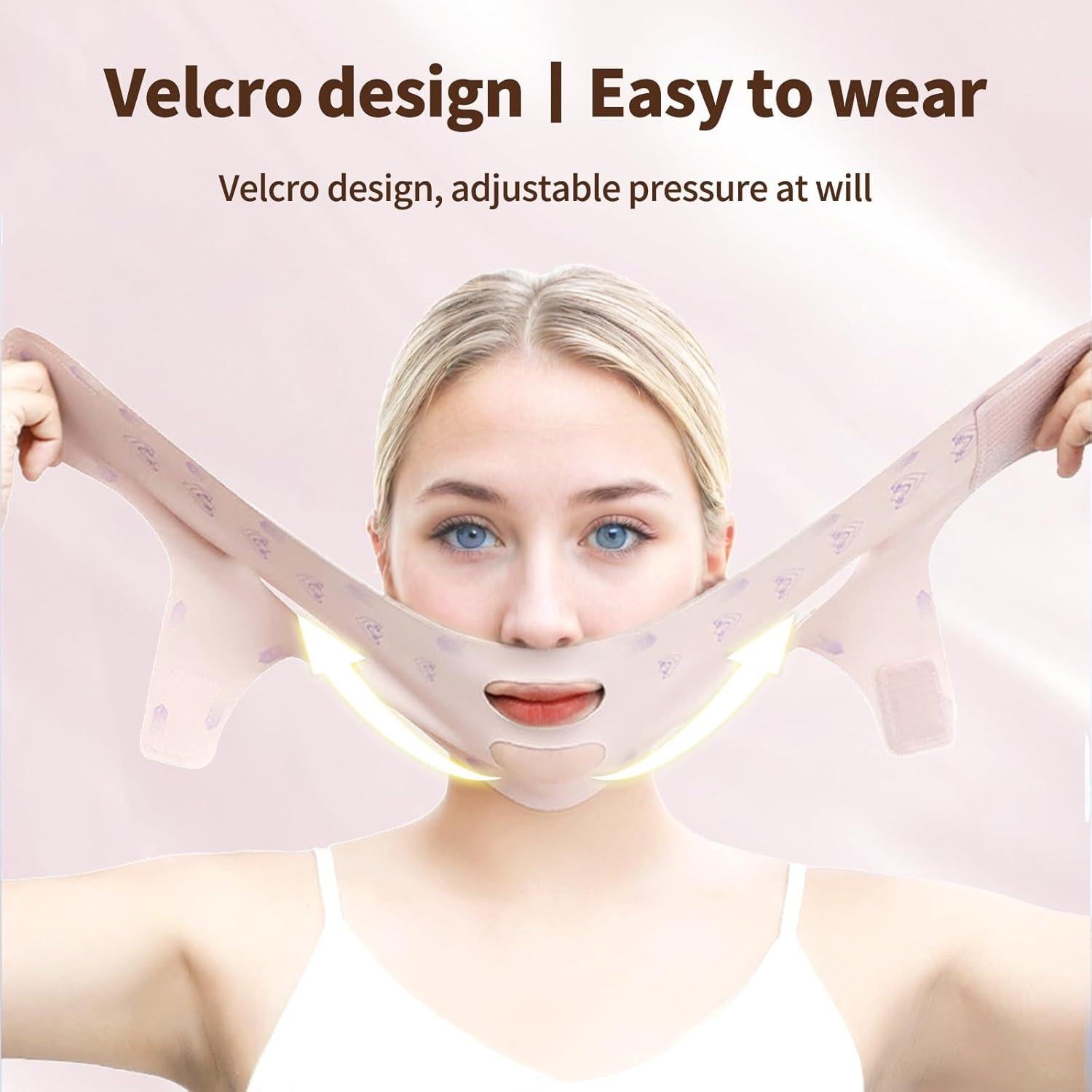 Correa Facial TEERAVD para Doble Mentón - Máscara Reafirmante