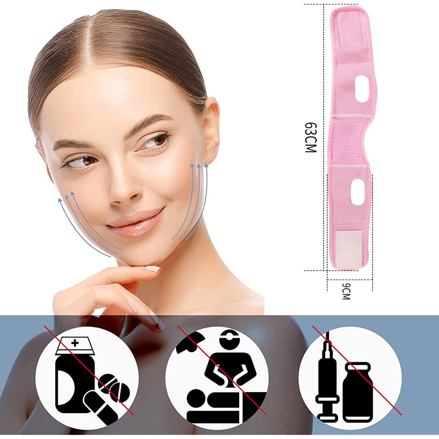 Máscara Reductora de Doble Papada Hlawd - Lavable y Ajustable