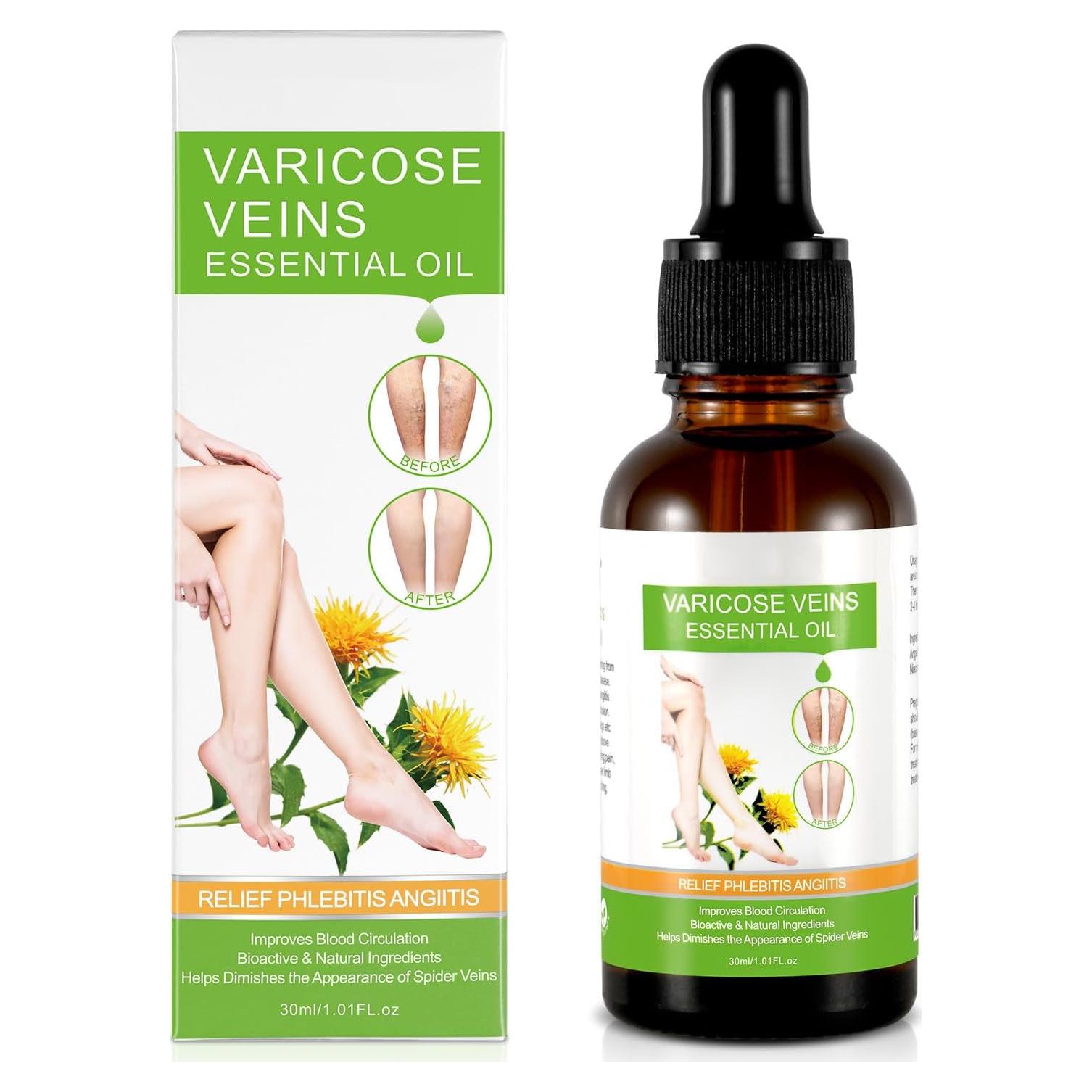 Aceite Esencial IKZEE para Venas Varicosas 30ML - Hidratante