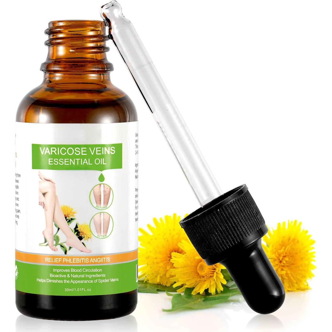 Aceite Esencial IKZEE para Venas Varicosas 30ML - Hidratante