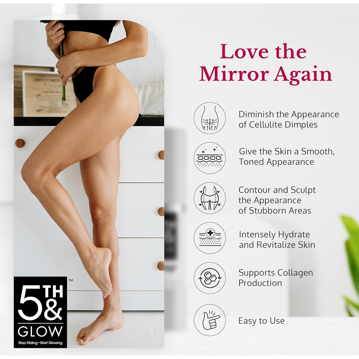 Crema Anticelulitis 5th & Glow - Factor de Celulitis 170 g