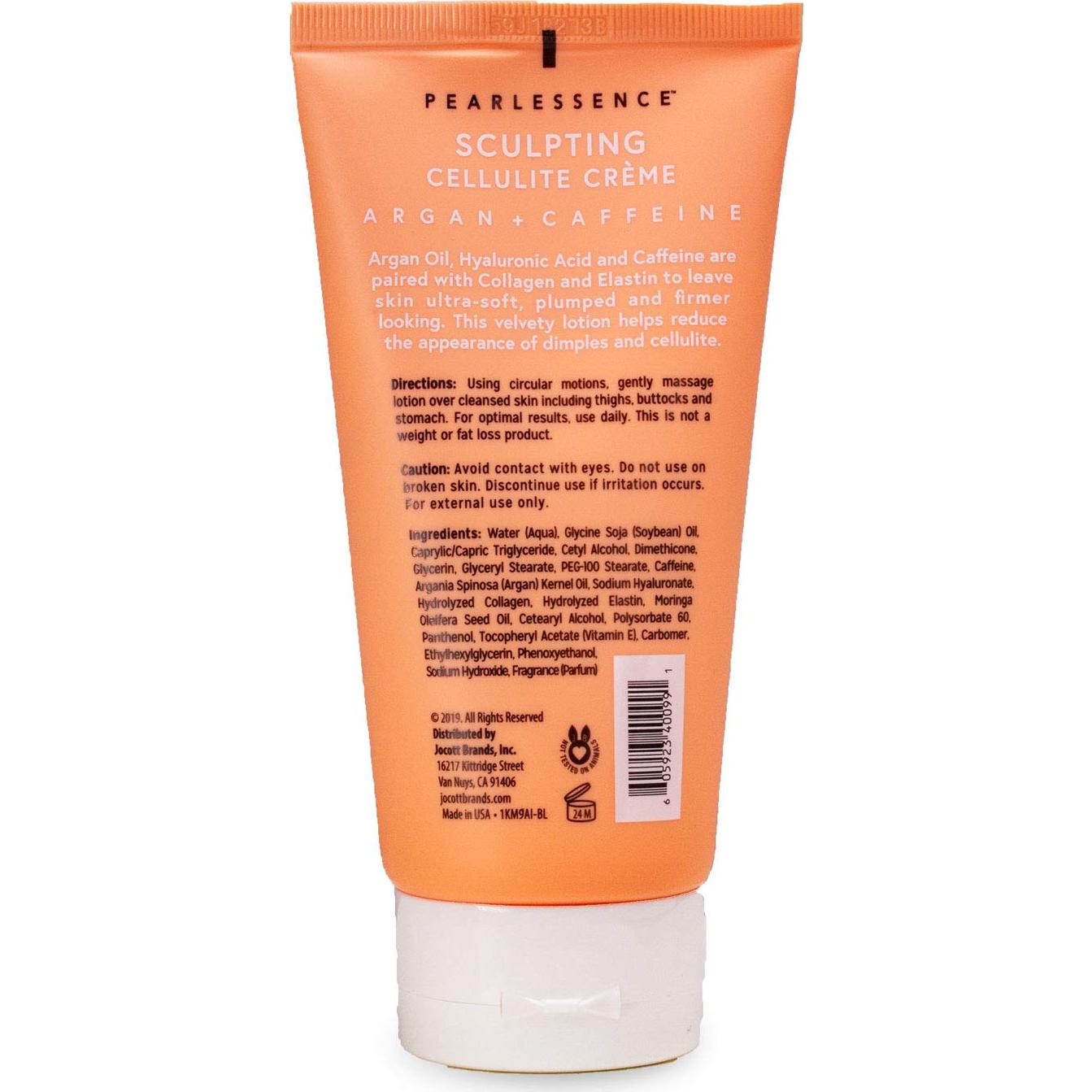 Crema Esculpidora de Celulitis Pearlessence 141.75g - Argan y Cafeína