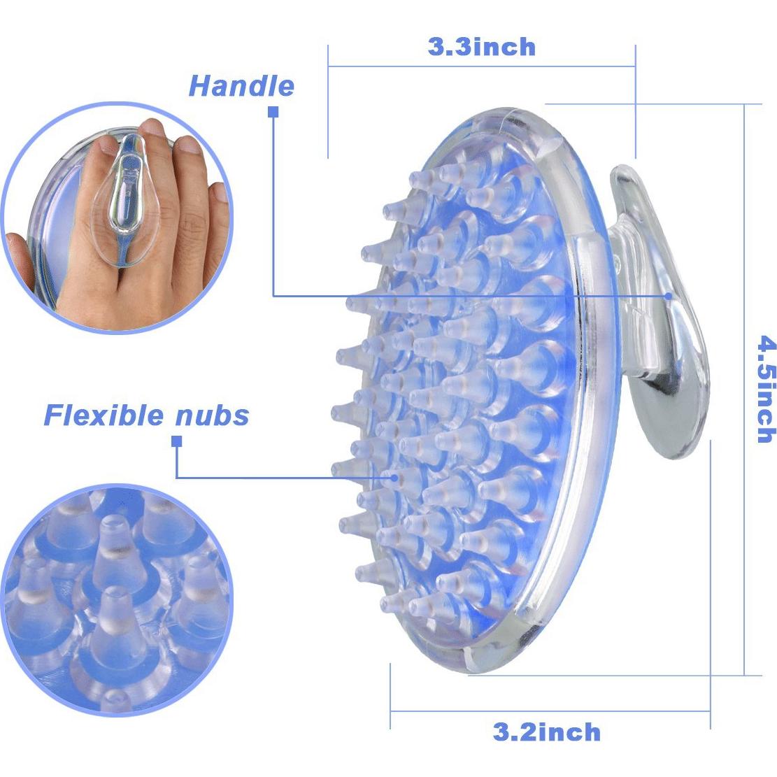 Cepillo Masajeador Anticelulitis TailaiMei Azul - Exfoliante Corporal