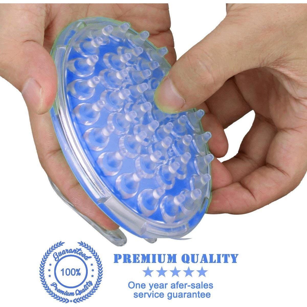 Cepillo Masajeador Anticelulitis TailaiMei Azul - Exfoliante Corporal