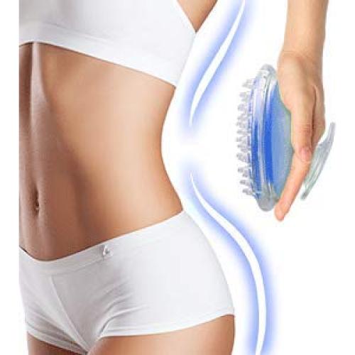 Cepillo Masajeador Anticelulitis TailaiMei Azul - Exfoliante Corporal