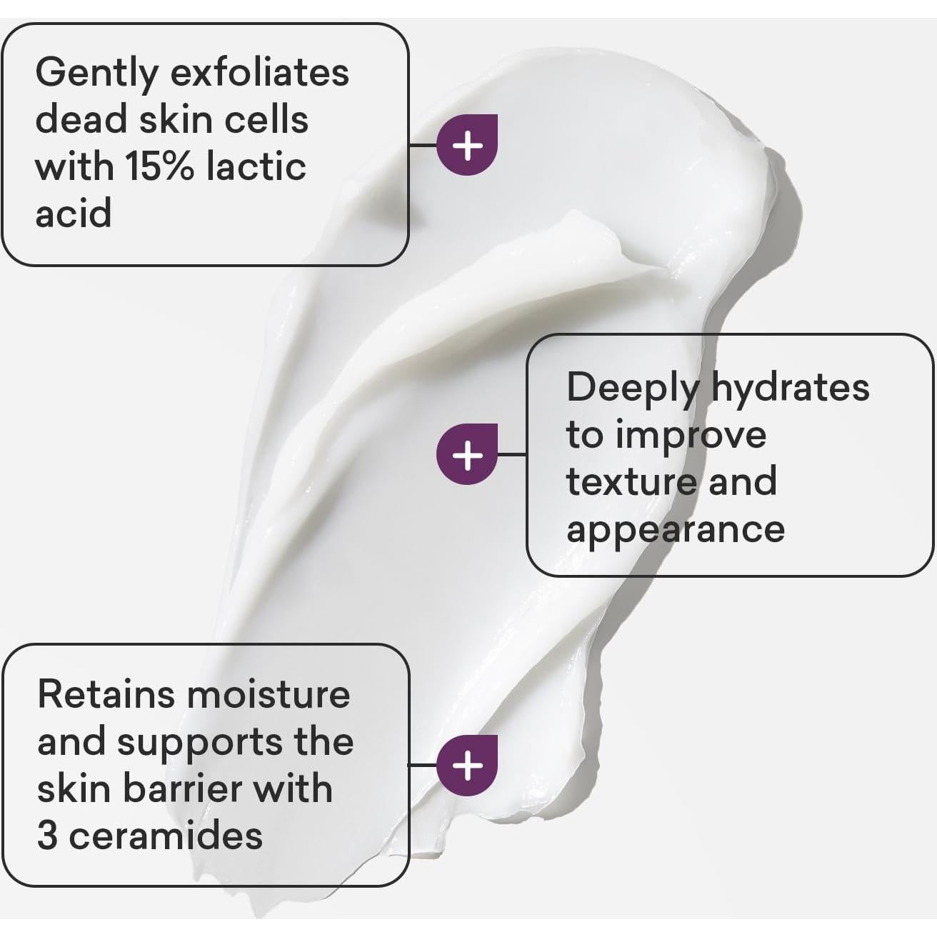 Crema reafirmante AmLactin 340 g - Hidratante con 15% ácido láctico