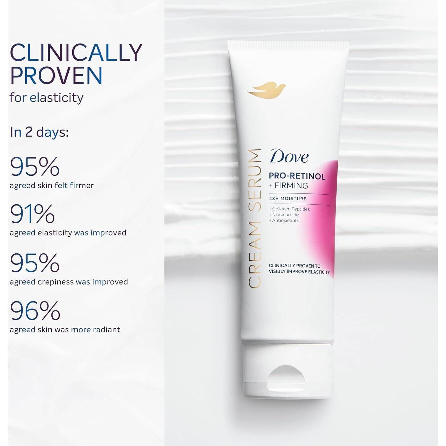 Crema Corporal Dove Suero Pro-Retinol 226.8 g - Reafirmante