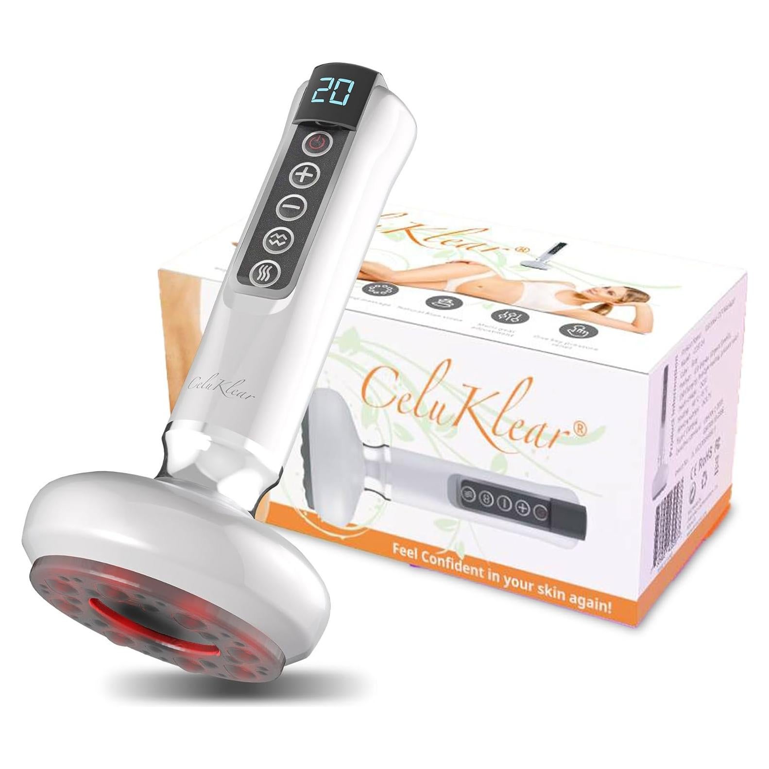 Masajeador Eléctrico de Ventosas Nuflair 3-en-1 para Celulitis