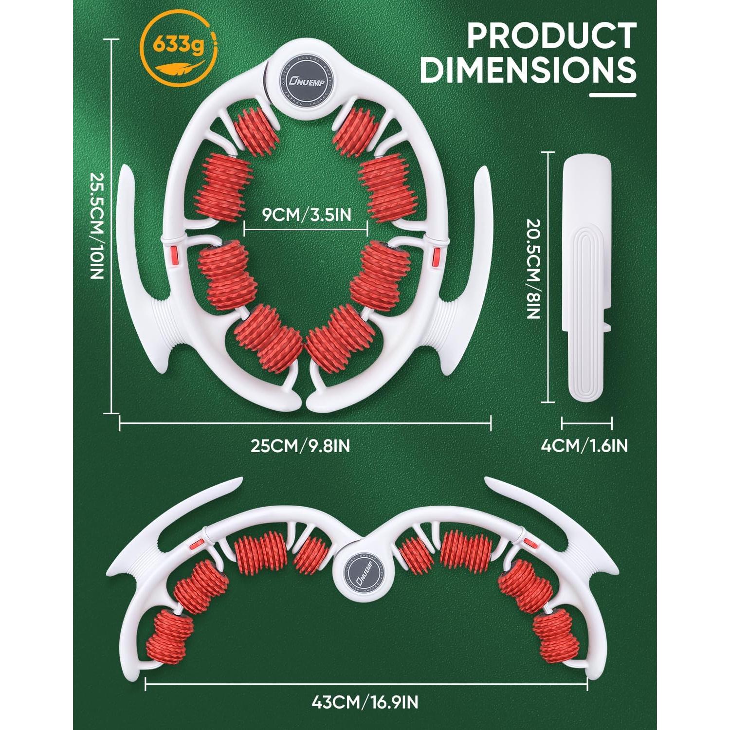 Masajeador Anti-Celulitis ONUEMP para Piernas 25.4x24.9cm