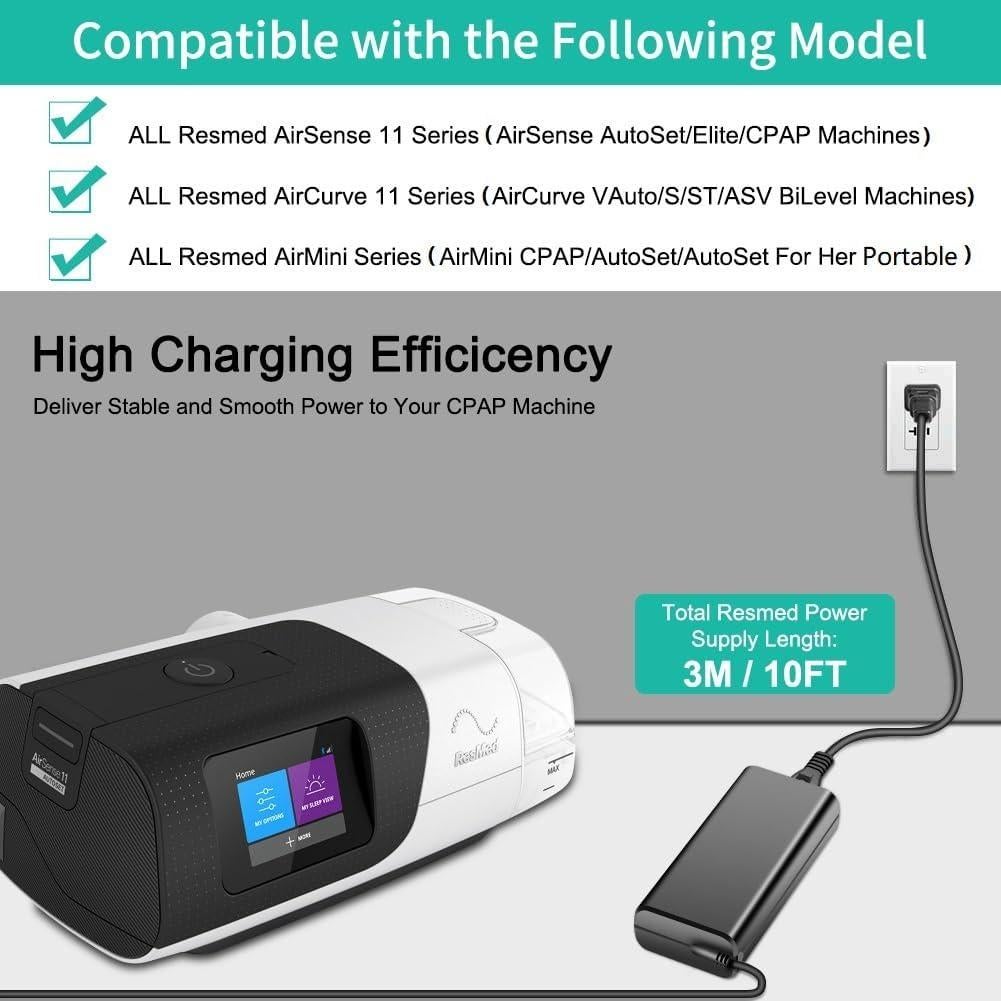 Adaptador de Corriente ResMed AirSense 11 24V 65W CPAP