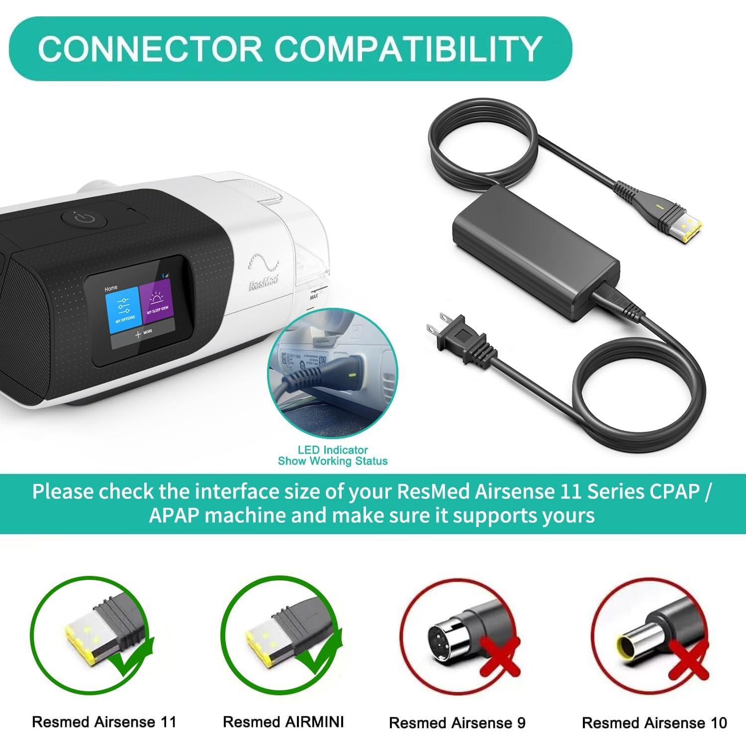 Adaptador de Corriente ResMed AirSense 11 24V 65W CPAP