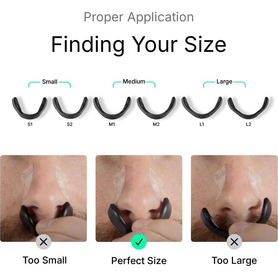 Bandas de Inhalación Intake Mediano-Grande (M2) Negro Mate