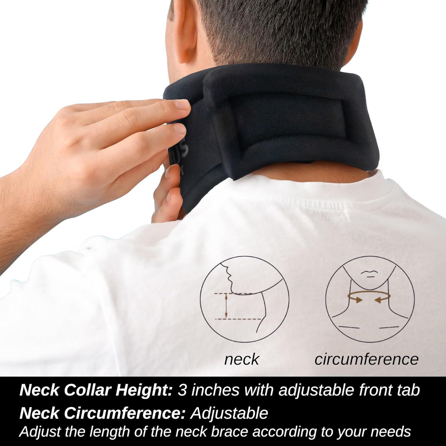 Collar Cervical Niveus Mediano Soporte Barbilla 55.88 cm