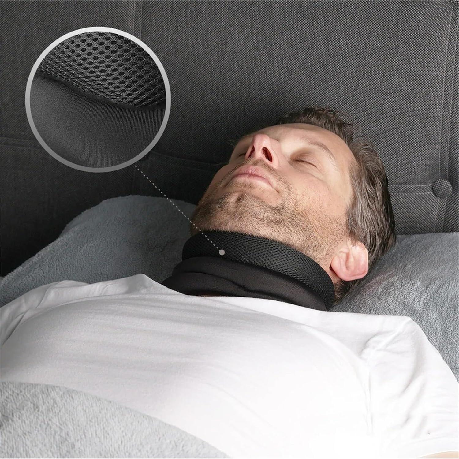 Soporte para Cuello Anti-Ronquidos Oprtuisi, Ajustable y Ergonómico