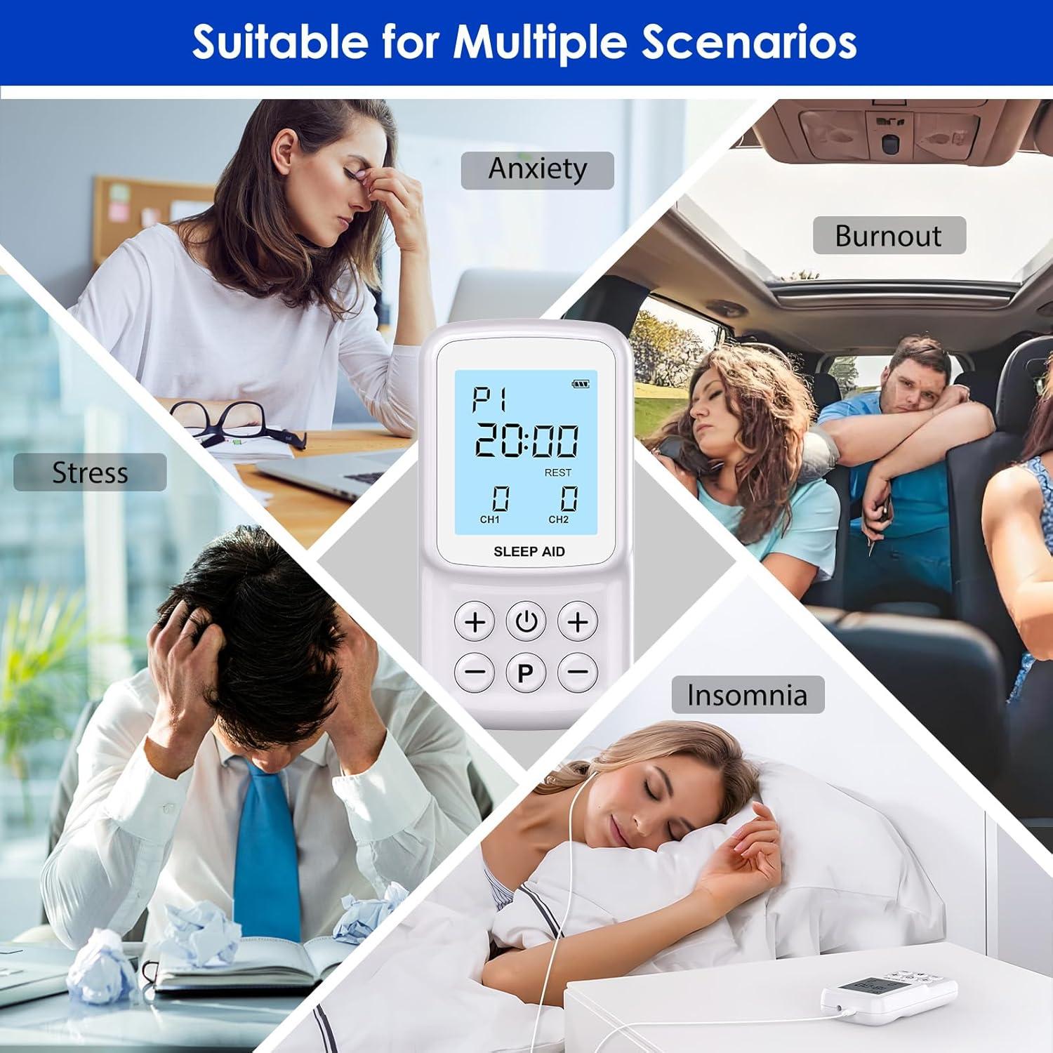 Dispositivo de Ayuda para Dormir Beefox - Doble Usuario, 3 Modos, 20 Niveles