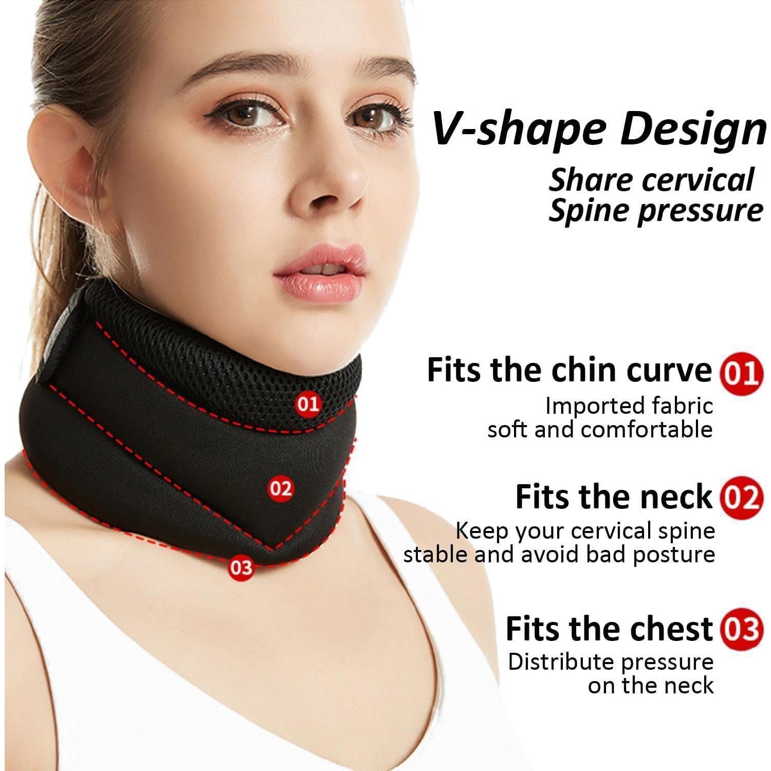 Soporte de Cuello KKINYAS Ajustable para Ronquidos - Transpirable