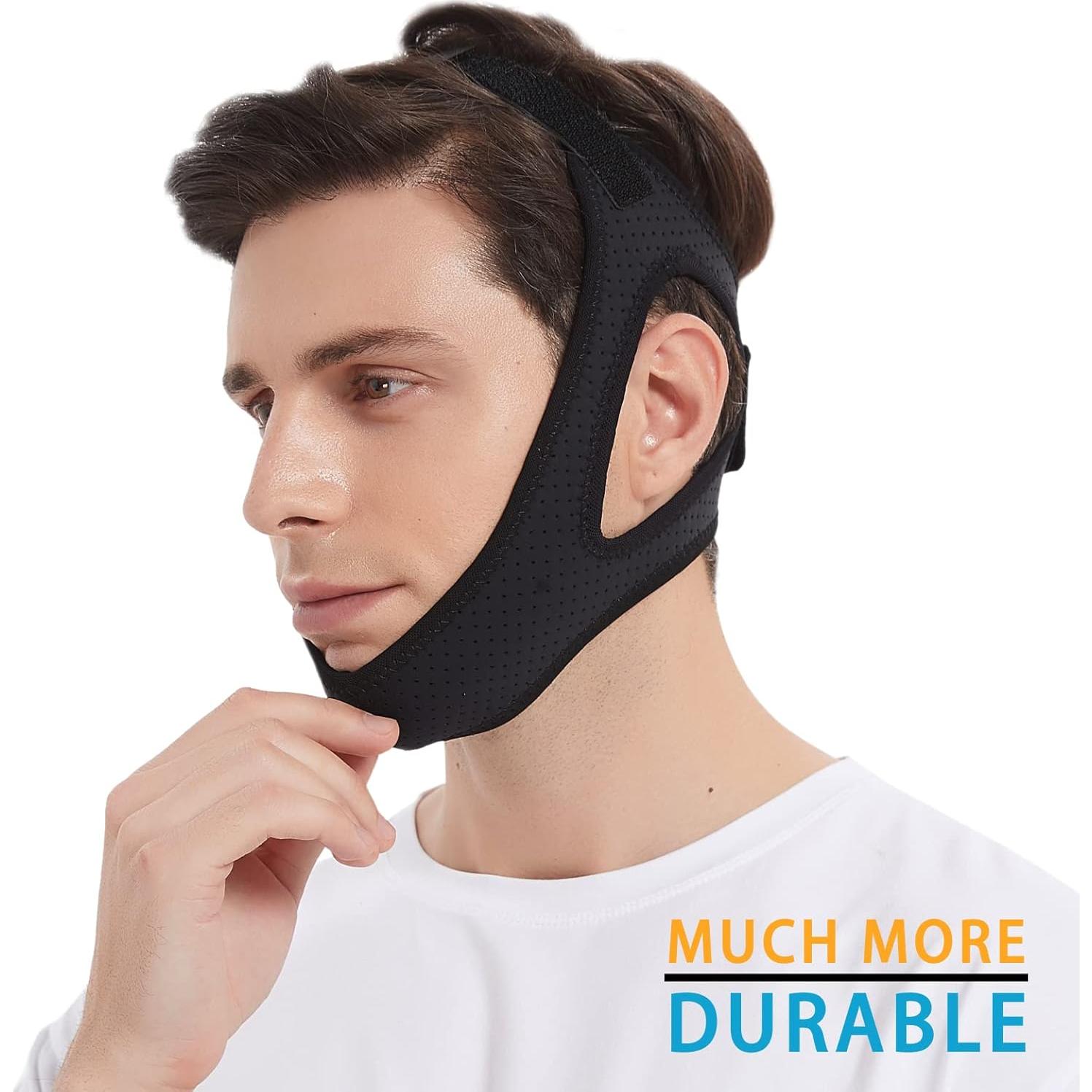 Correa de Barbilla Anti Ronquidos Piacico - Ajustable y Cómoda