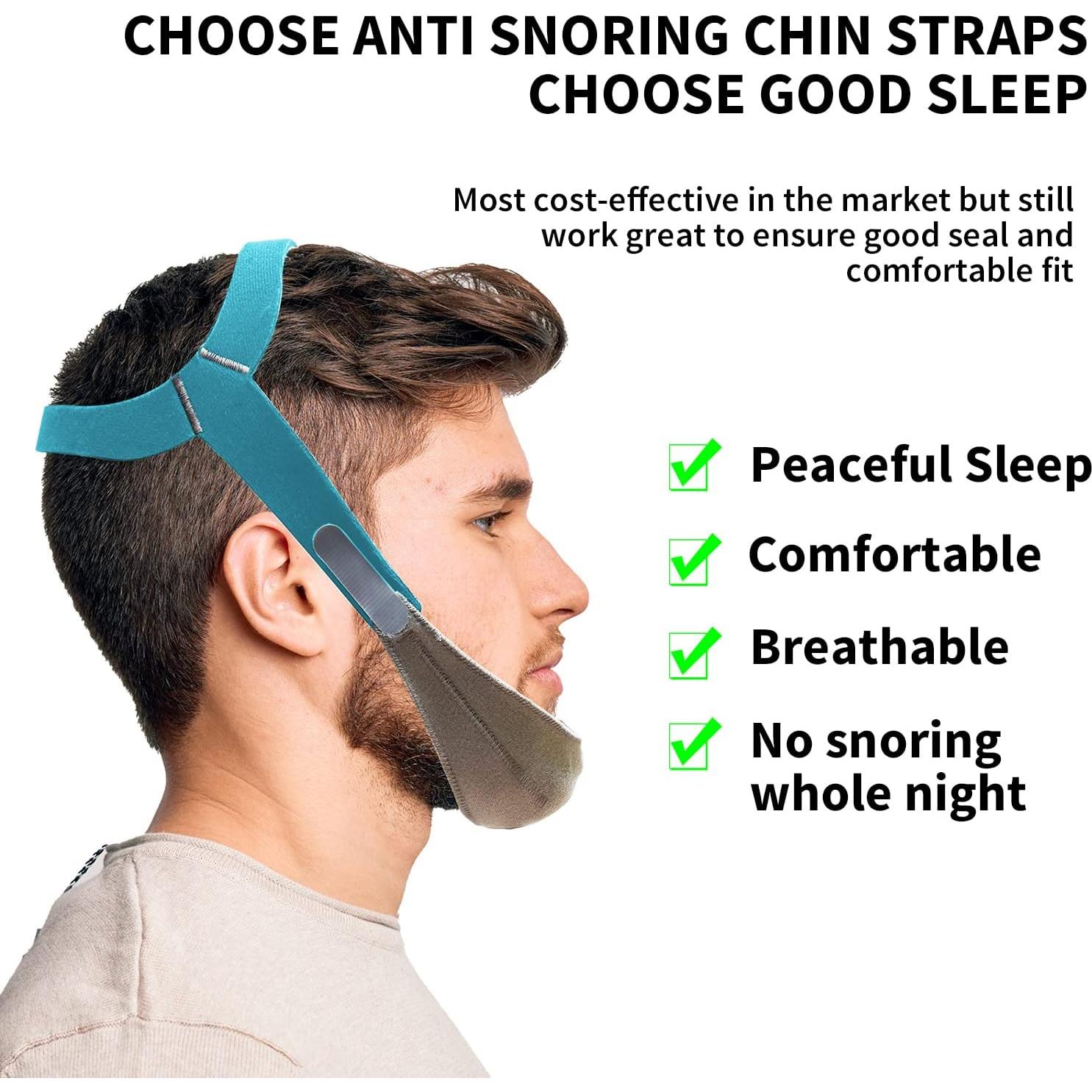 Correa Anti Ronquidos Ajustable Babyfond - Unisex, Azul