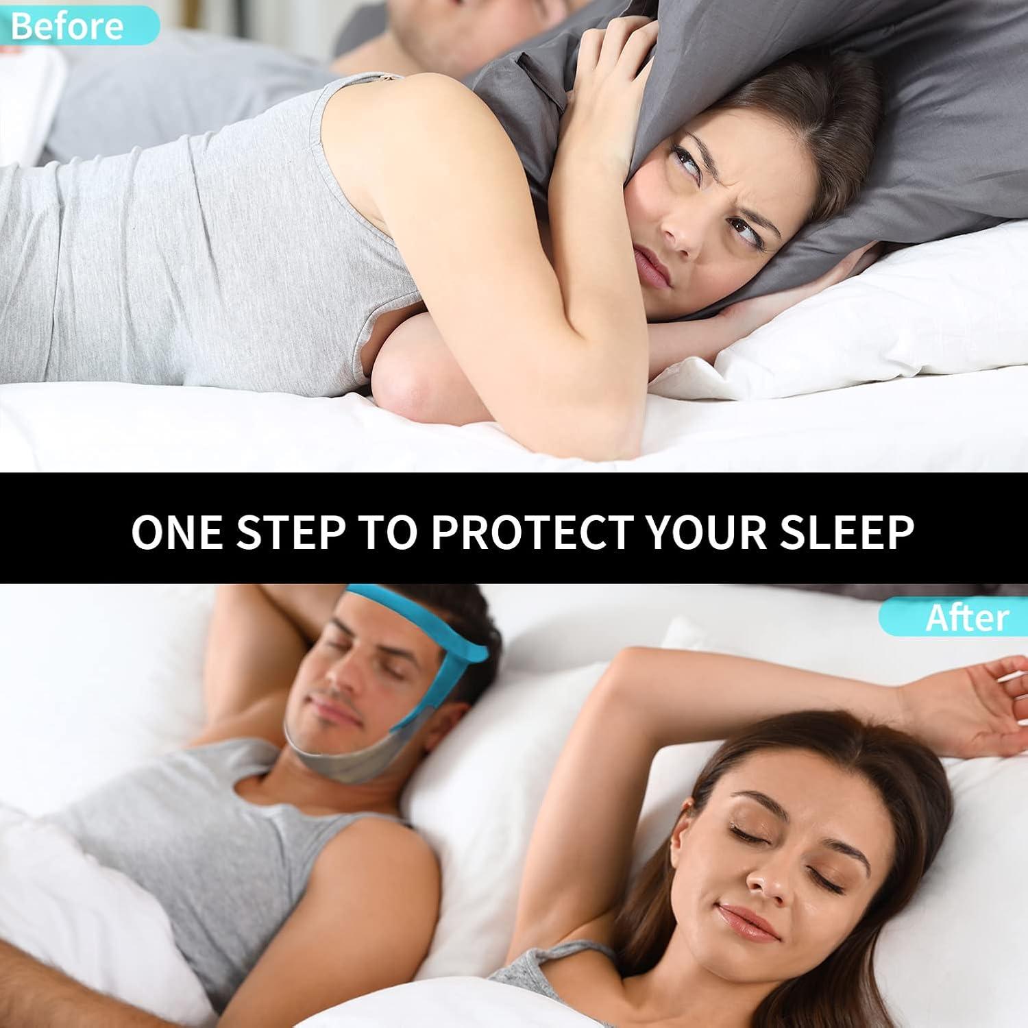 Correa Anti Ronquidos Ajustable Babyfond - Unisex, Azul