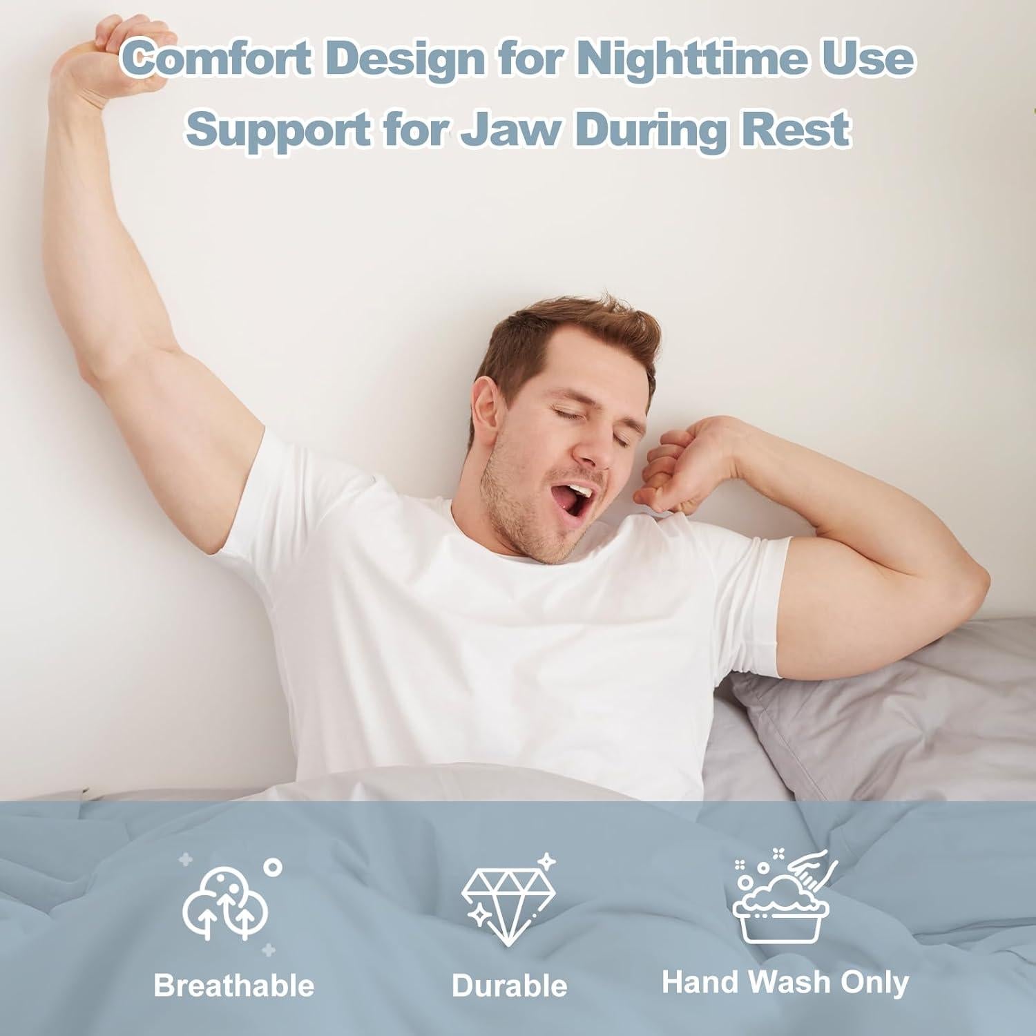 Correa para Barbilla SPEDOL - Dispositivo Anti Ronquidos Negro