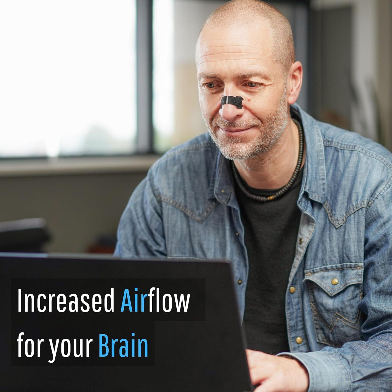 Tiras Nasales AIREVOLUTION 30 Unidades - Alivio Ronquidos