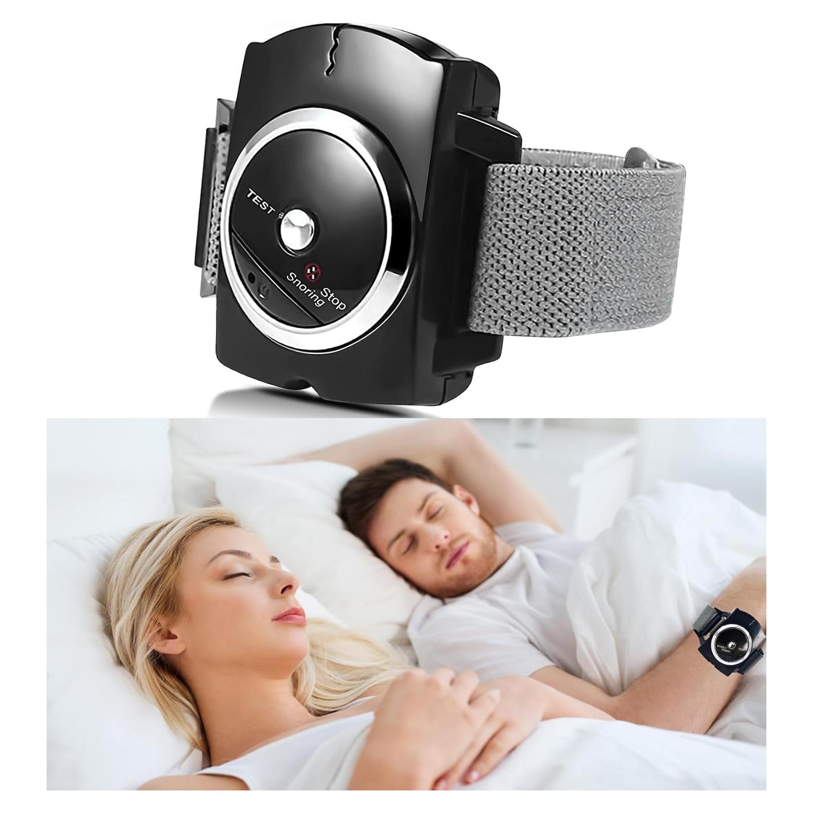 Dispositivo Anti Ronquidos YUERWOVER Pulsera Infrarroja Negro