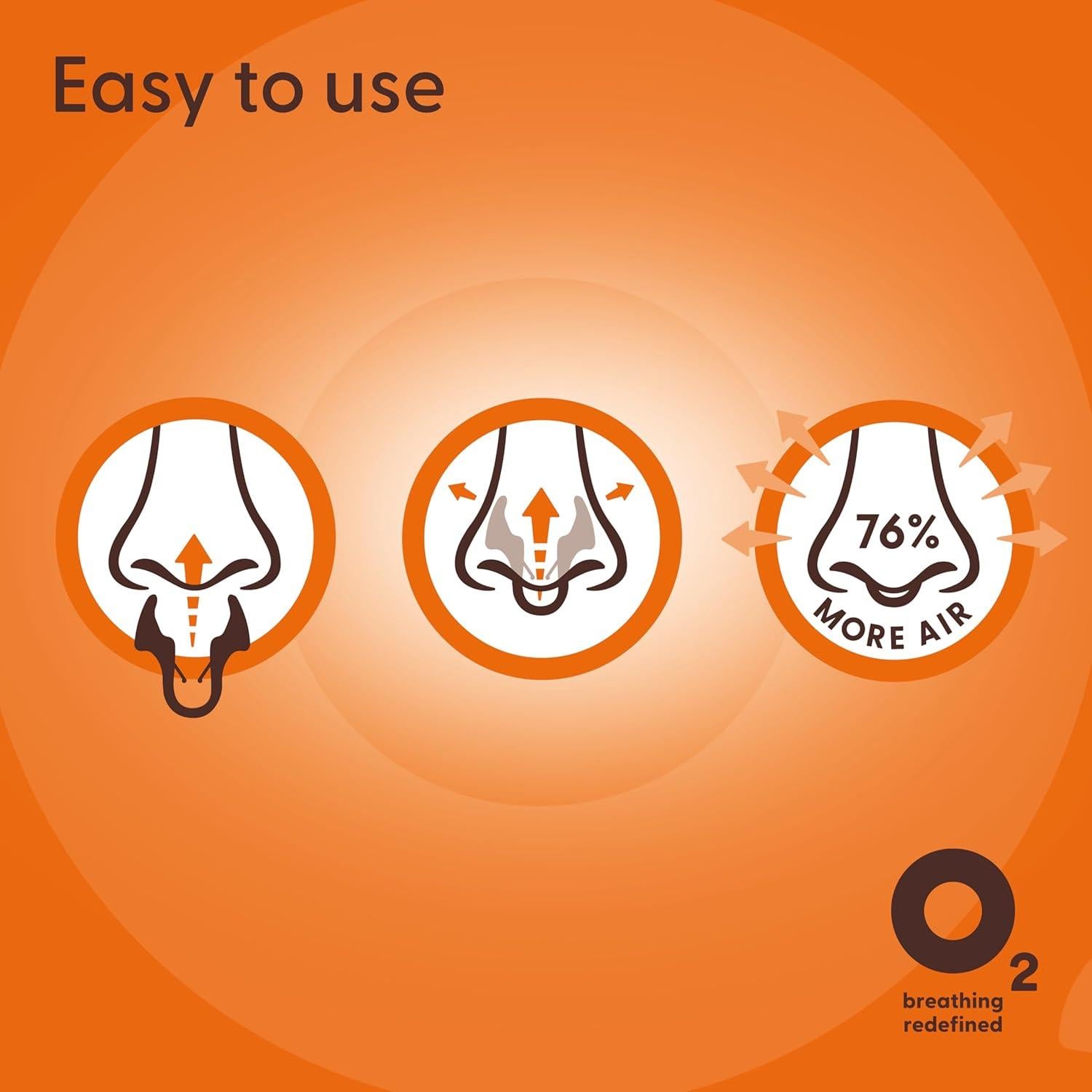 Dilatadores Nasales Airmax Sport Medianos - Paquete de 2