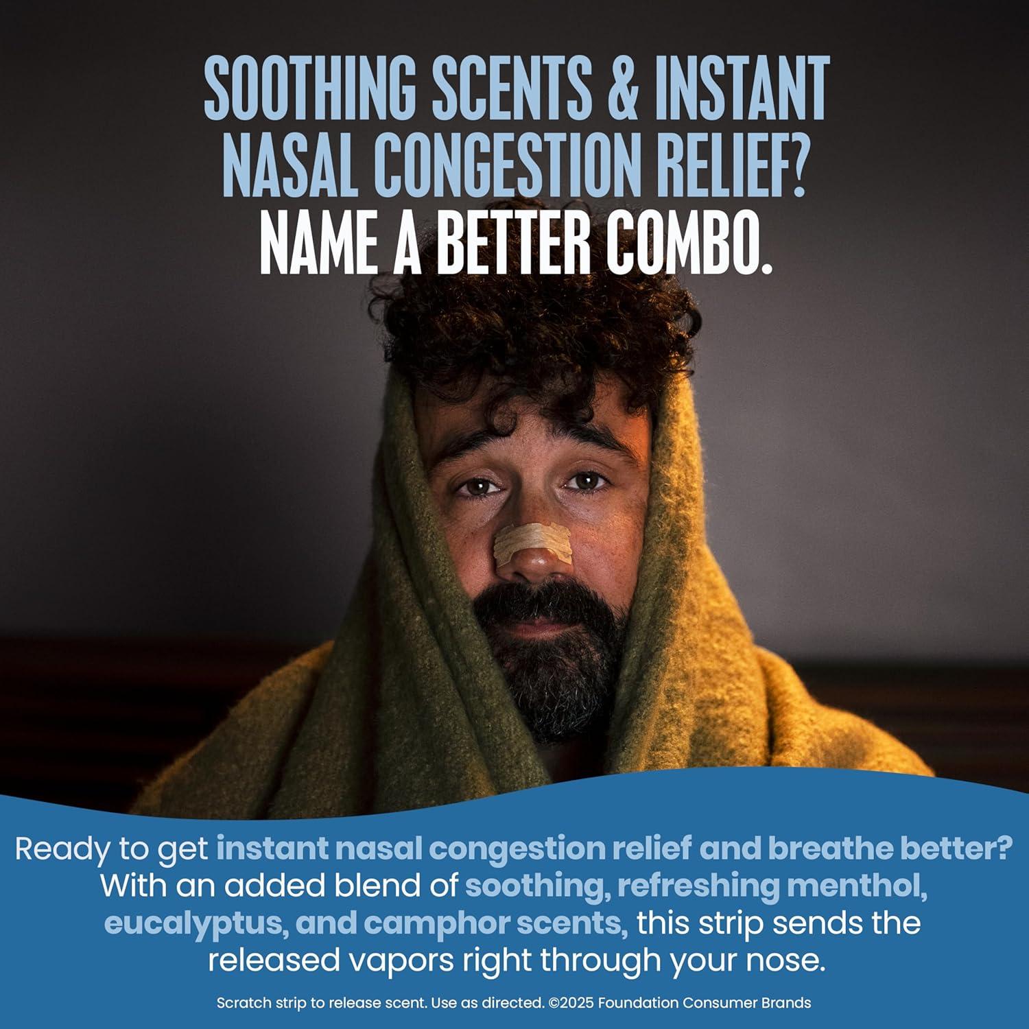 Tiras Nasales Breathe Right Extra Fuerte Mentol 26 Unidades