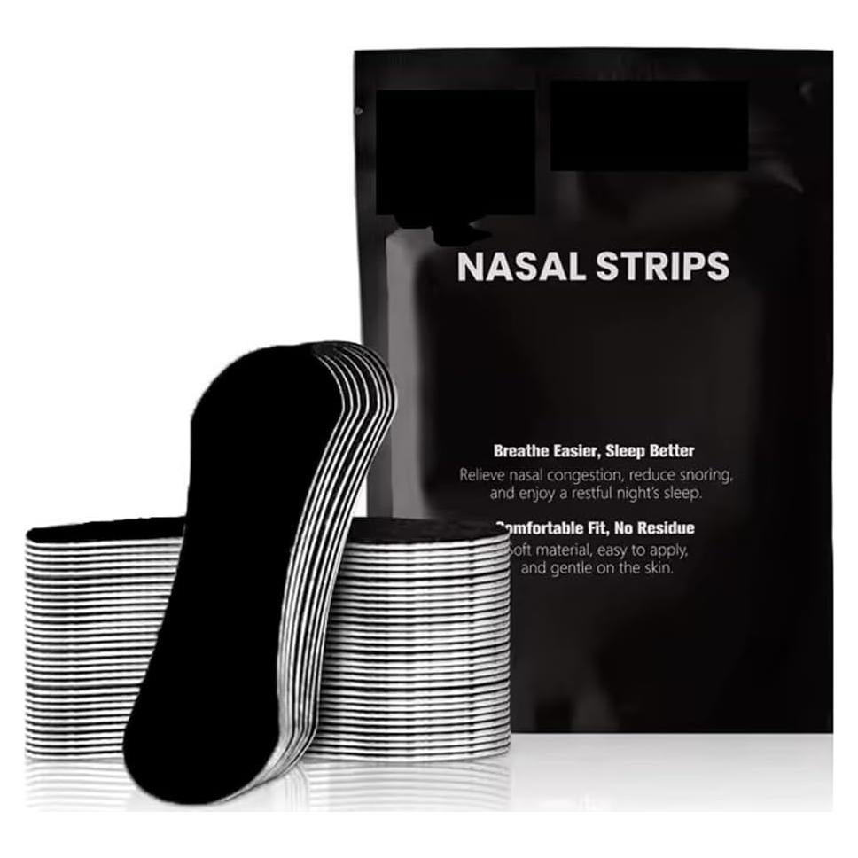 Tiras Nasales BOKANG para Ronquidos - 50 Unidades, Hipoalergénicas