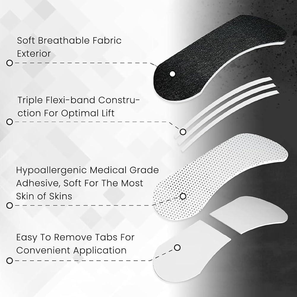 Tiras Nasales BOKANG para Ronquidos - 50 Unidades, Hipoalergénicas