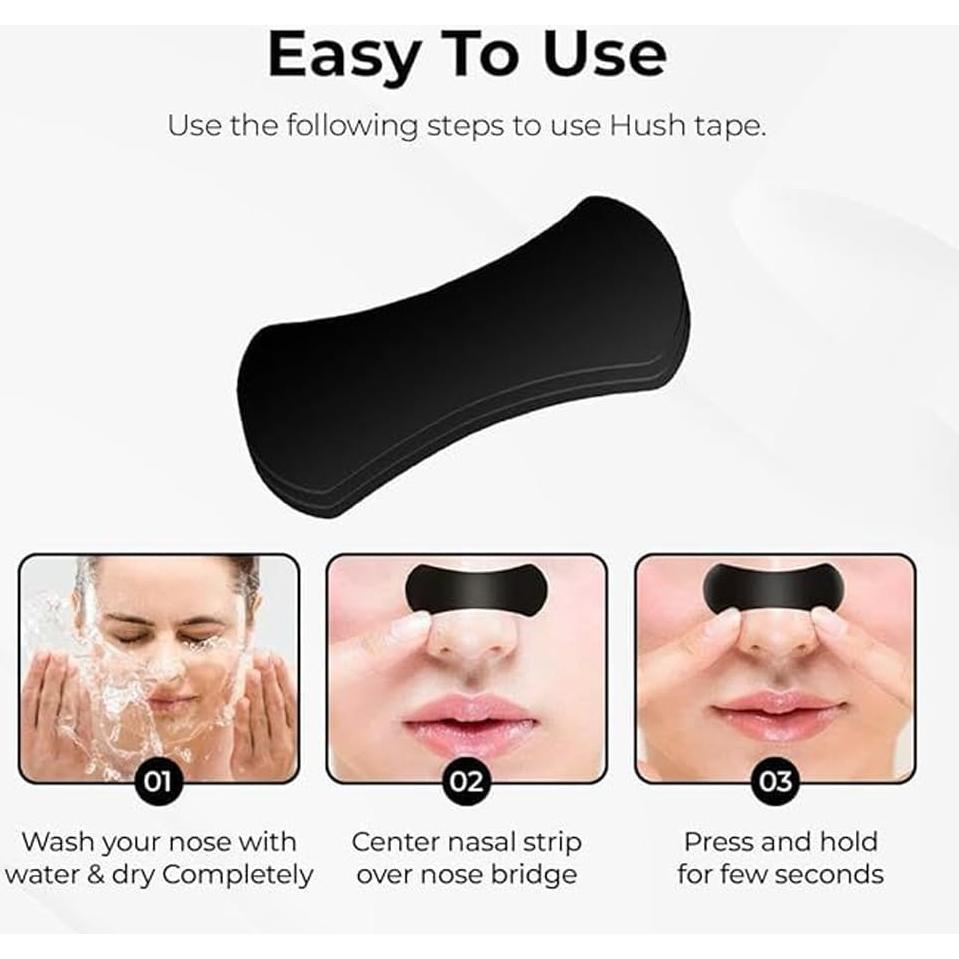 Tiras Nasales BOKANG para Ronquidos - 50 Unidades, Hipoalergénicas