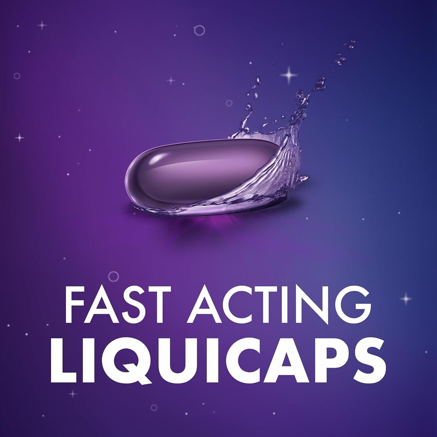 ZzzQuil LiquiCaps 72 Unidades - Ayuda para Dormir Nocturna 50mg