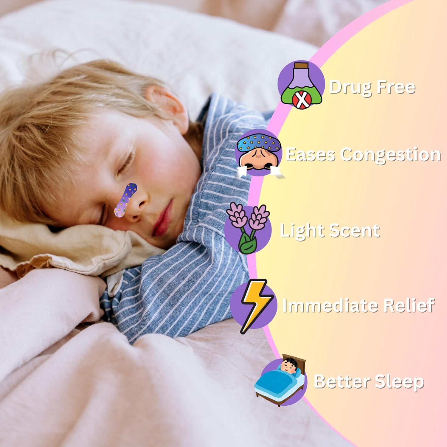 Tiras Nasales Hipoalergénicas Mama's para Niños 24 Unidades