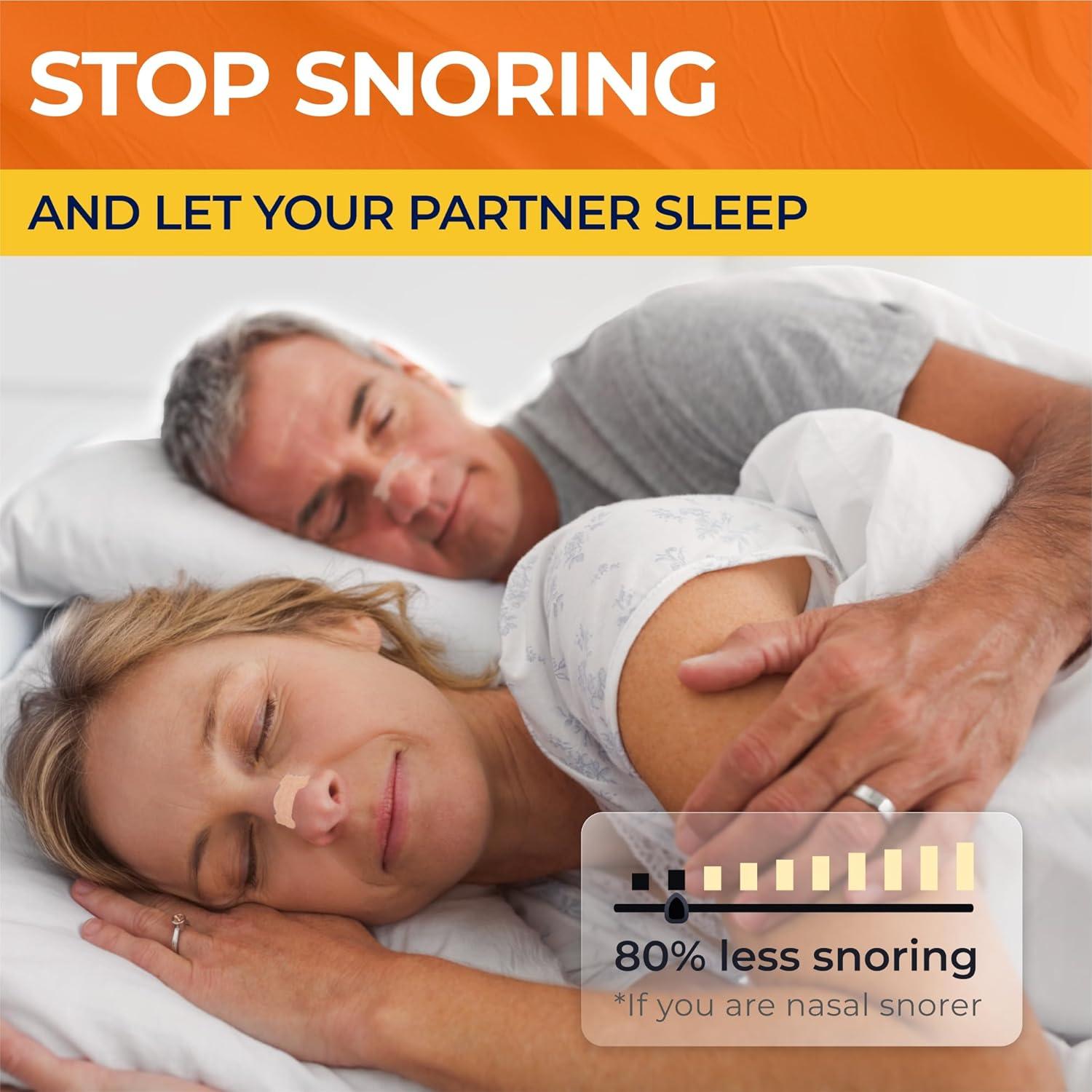 Tiras Nasales Peace&Quiet PQ - 40 Tiras para Dormir