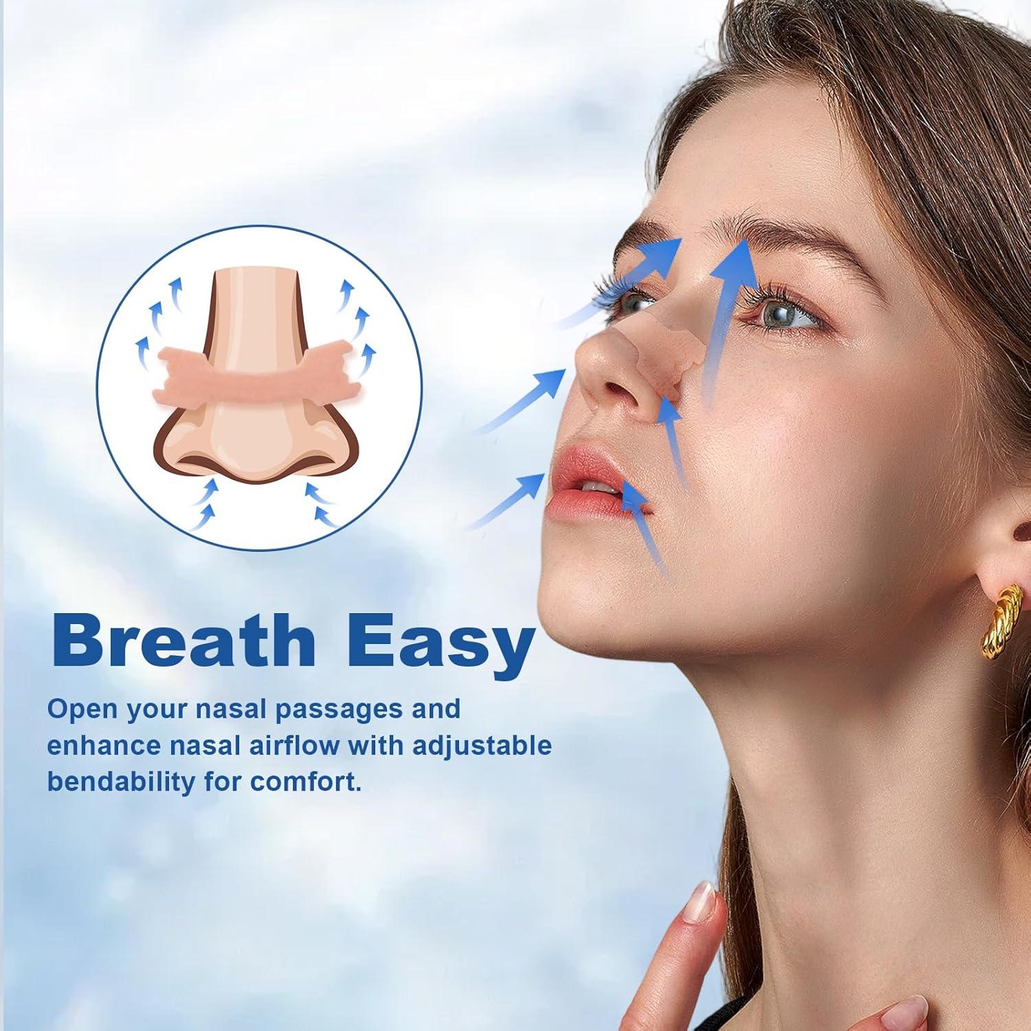 Tiras Nasales Antironquidos SEACALL - 30 Unidades, Alivio Congestión