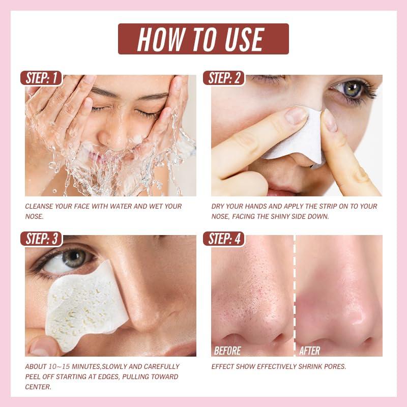 Tiras Nasales Caunmy para Puntos Negros - 20 PCS