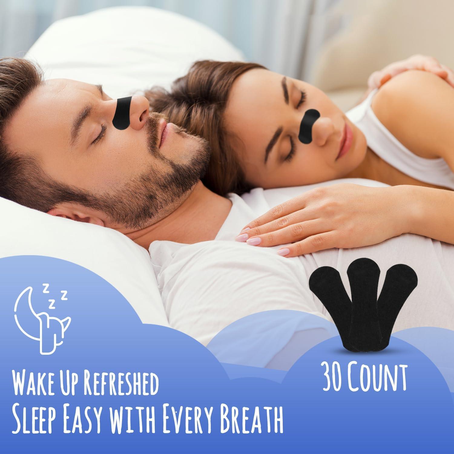 Tiras Nasales Achilles Fitness - 30 Unidades para Respirar Mejor