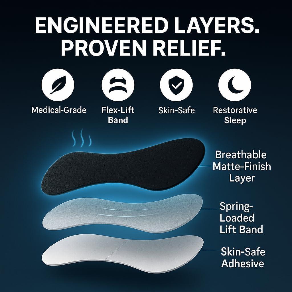 Tiras Nasales Hipoalergénicas Nubreathe 60 Unidades Grado Médico