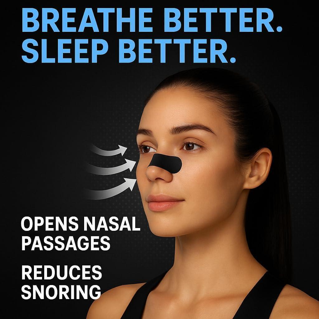 Tiras Nasales Hipoalergénicas Nubreathe 60 Unidades Grado Médico