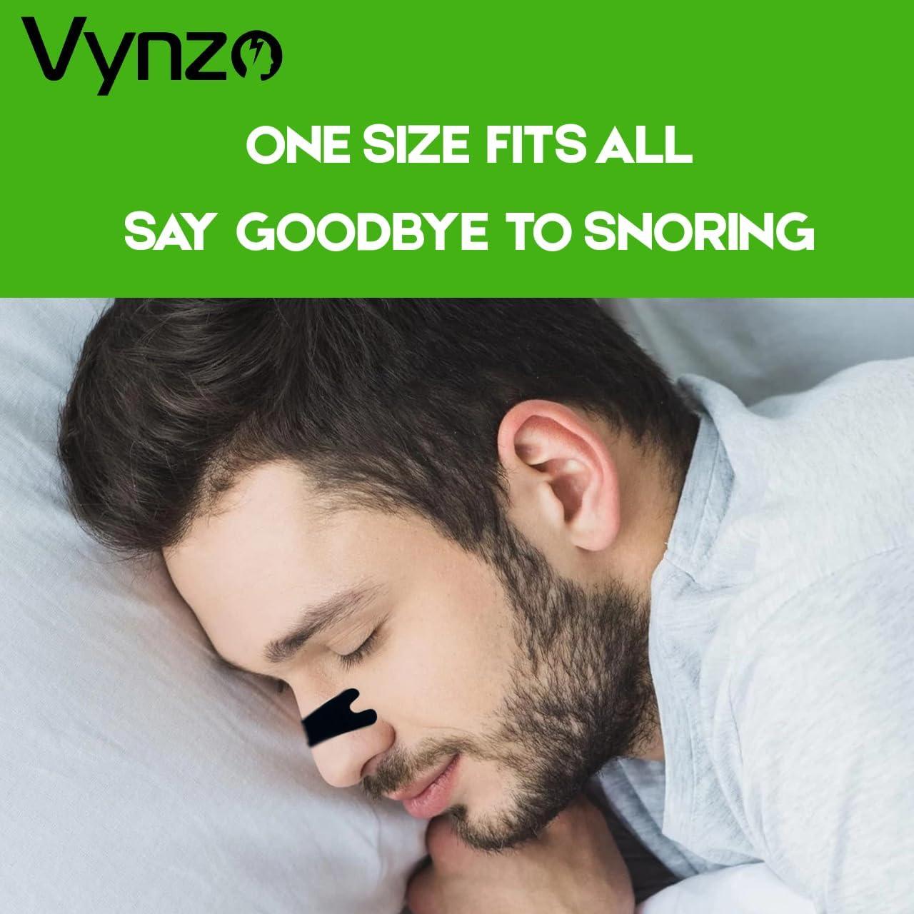 Tiras Nasales Vynzo para Ronquidos - 30 Unidades Hipoalergénicas