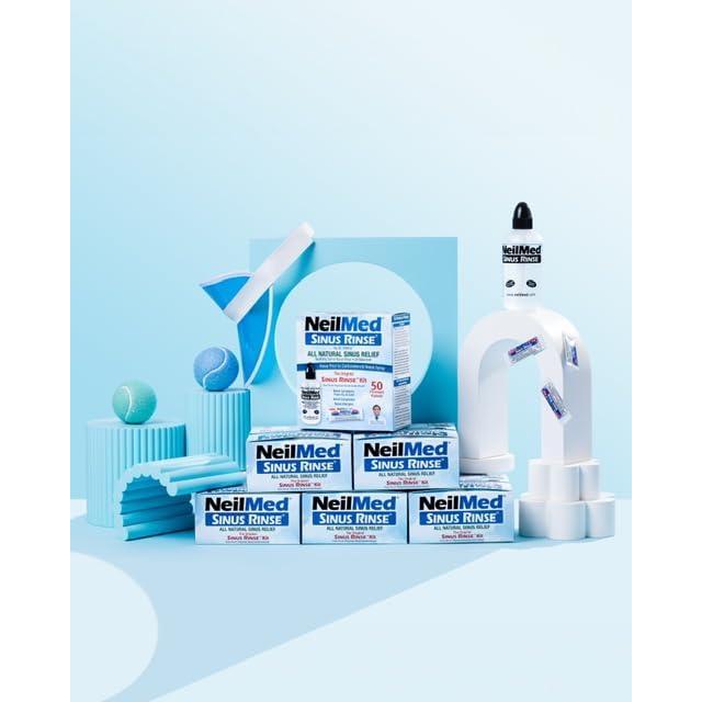 Kit de Lavado Nasal NeilMed - 50 Unidades, Terapéutico