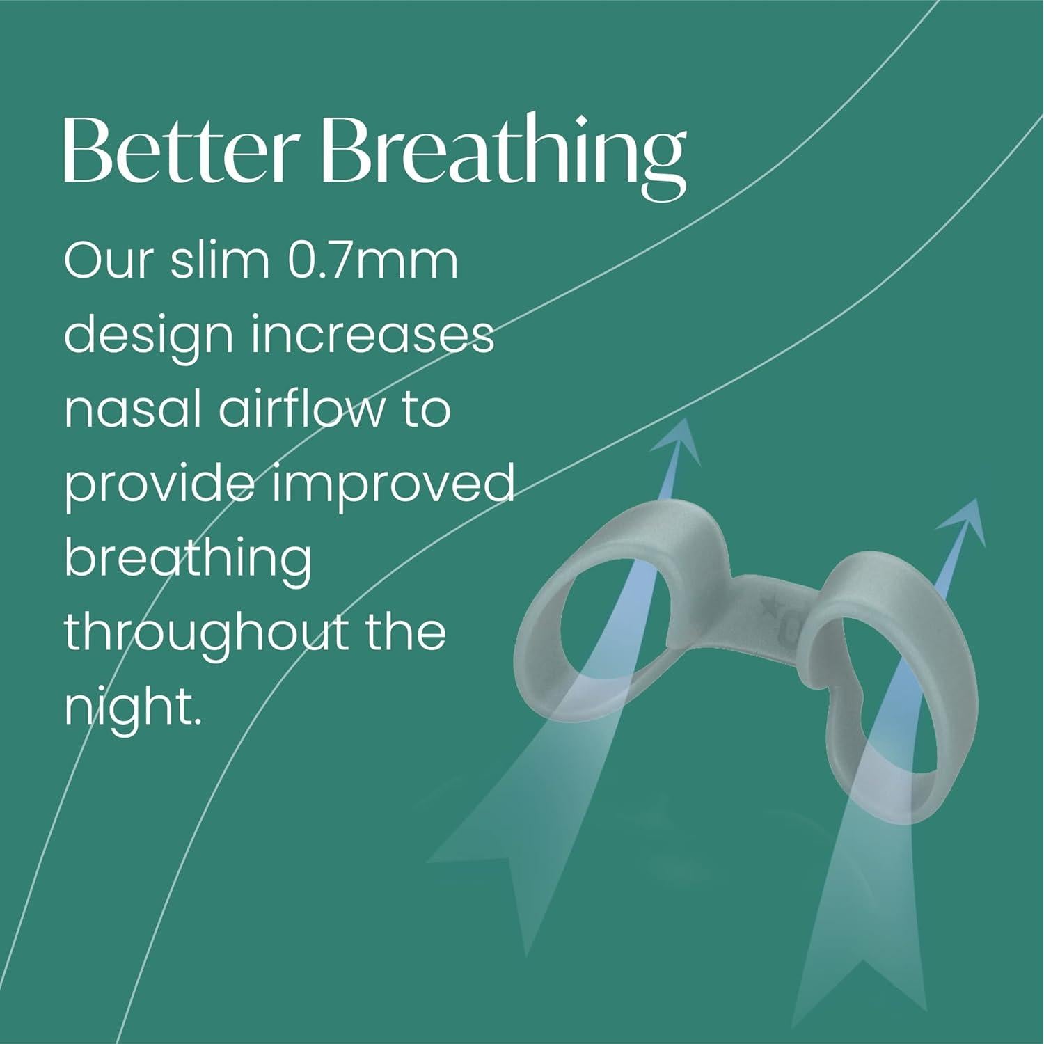 Dilatador Nasal Focus Mint Mediano - Alivio Congestión Sinusal