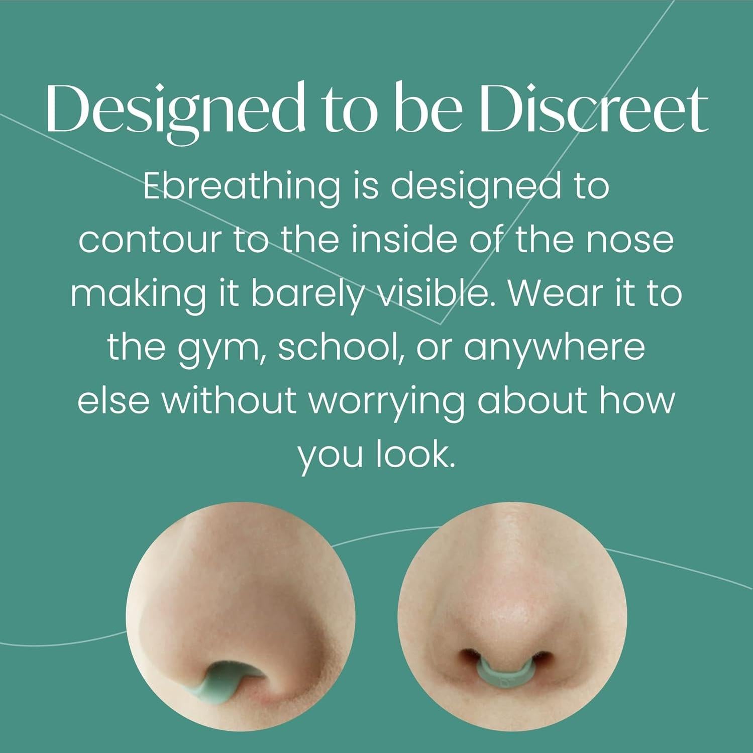 Dilatador Nasal Focus Mint Mediano - Alivio Congestión Sinusal