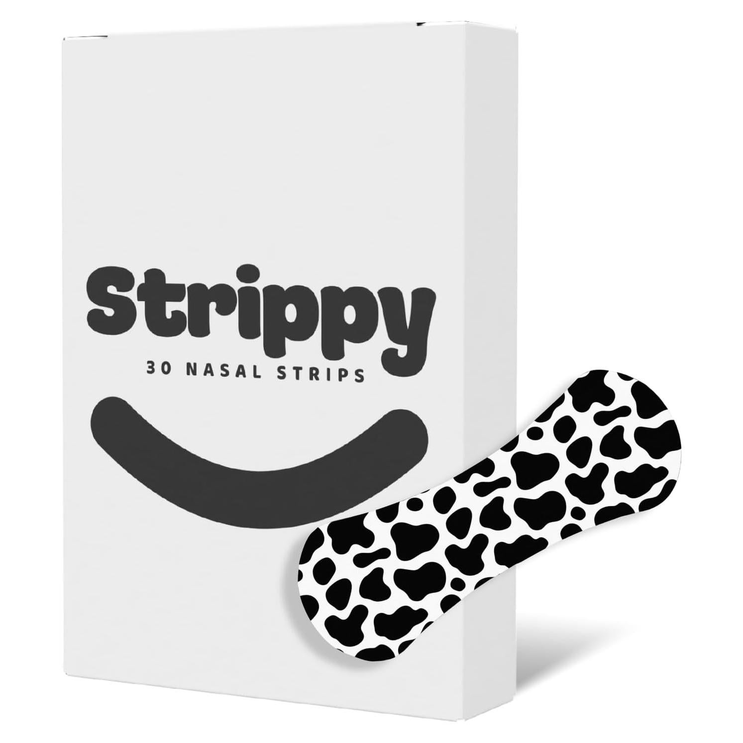 Tiras Nasales Strippy | Alivio Congestión y Ronquido | 30 Unidades