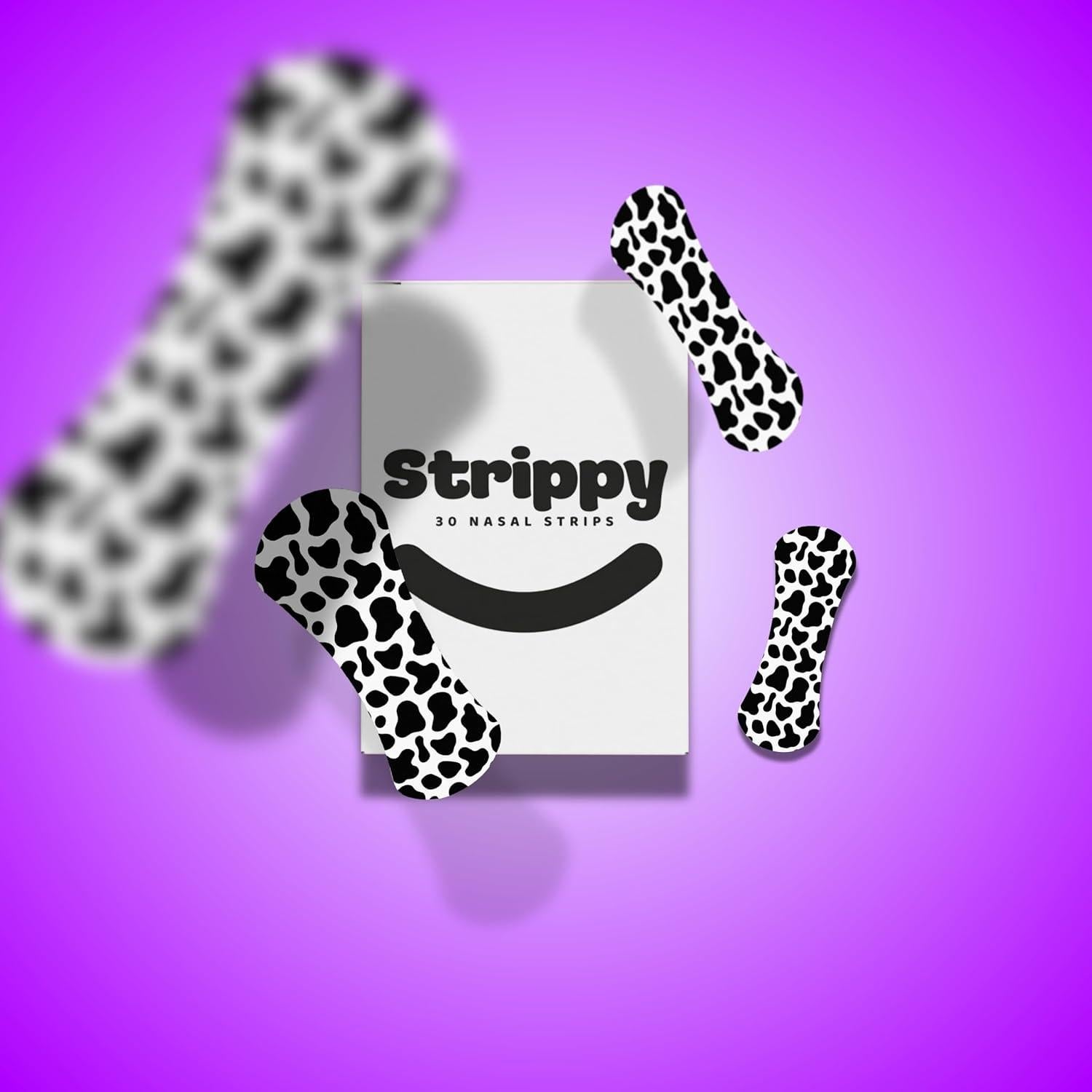 Tiras Nasales Strippy | Alivio Congestión y Ronquido | 30 Unidades