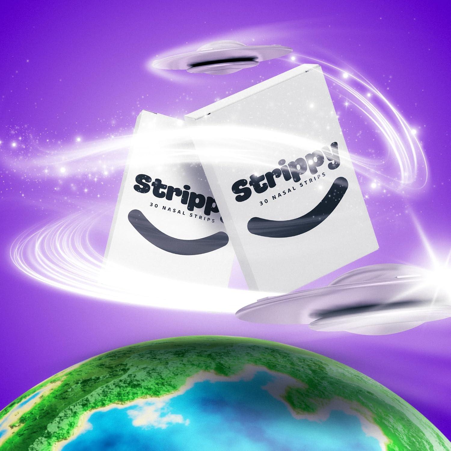 Tiras Nasales Strippy | Alivio Congestión y Ronquido | 30 Unidades