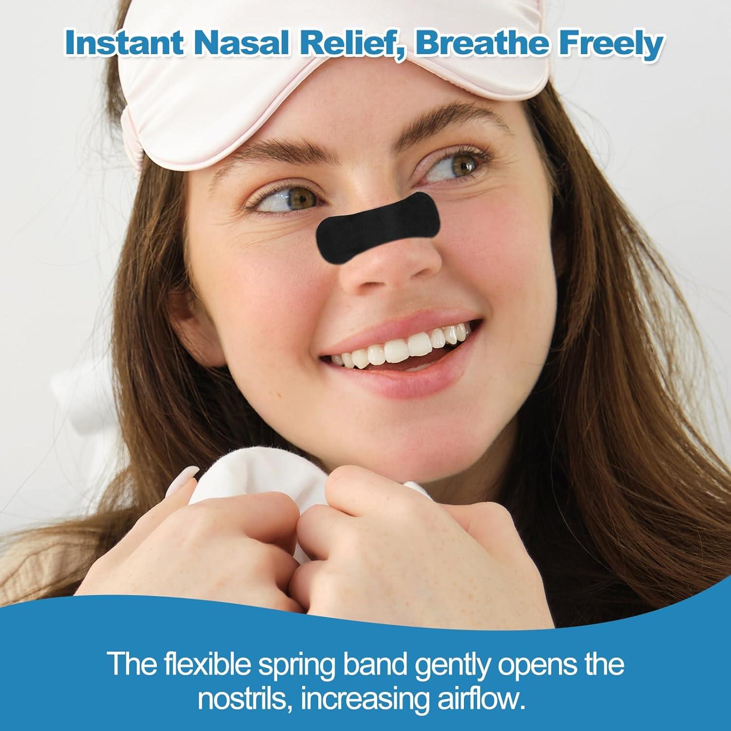 Tiras Nasales Snifflink para Ronquidos - 50 Unidades